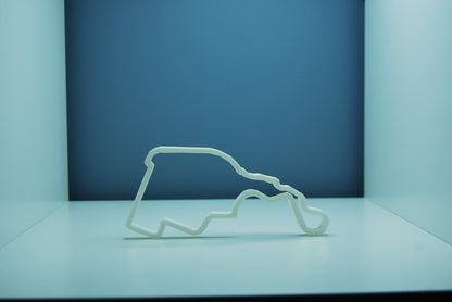 3d Printed Madrid Formula 1 Track