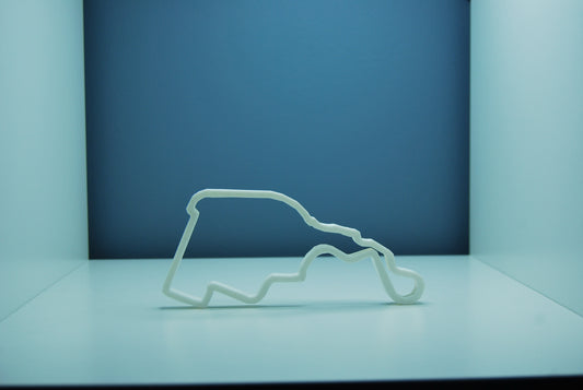 3d Printed Madrid Formula 1 Track