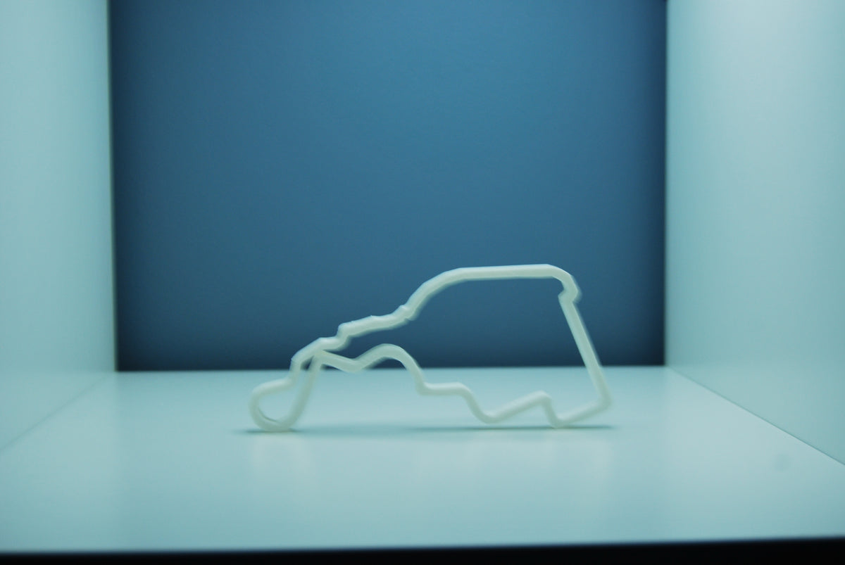 3d Printed Madrid Formula 1 Track