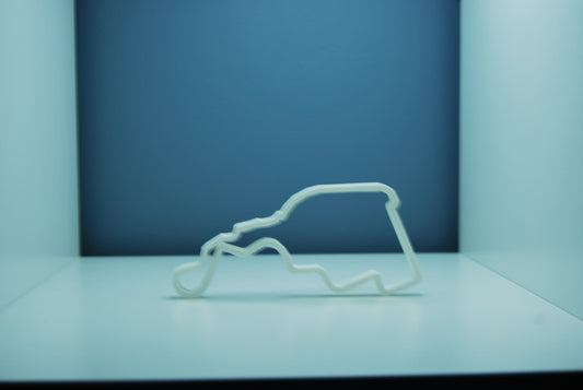 3d Printed Madrid Formula 1 Track