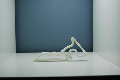 3d Printed Circuit Of The Americas Formula 1 Track