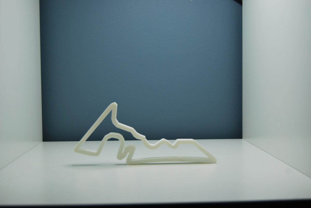 3d Printed Circuit Of The Americas Formula 1 Track