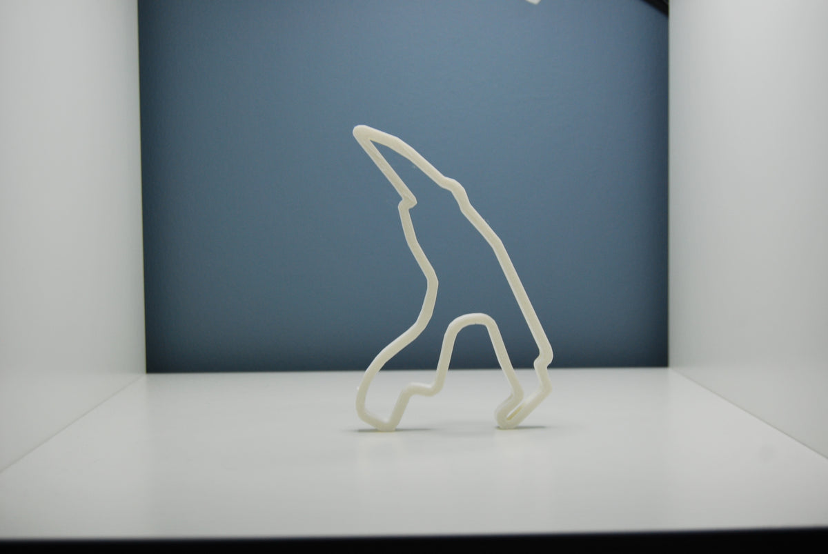 3d Printed Belgium Formula 1 Track