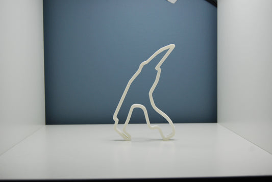 3d Printed Belgium Formula 1 Track